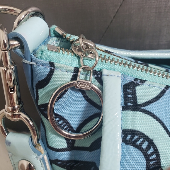 Coach handbag blue - Picture 12 of 16